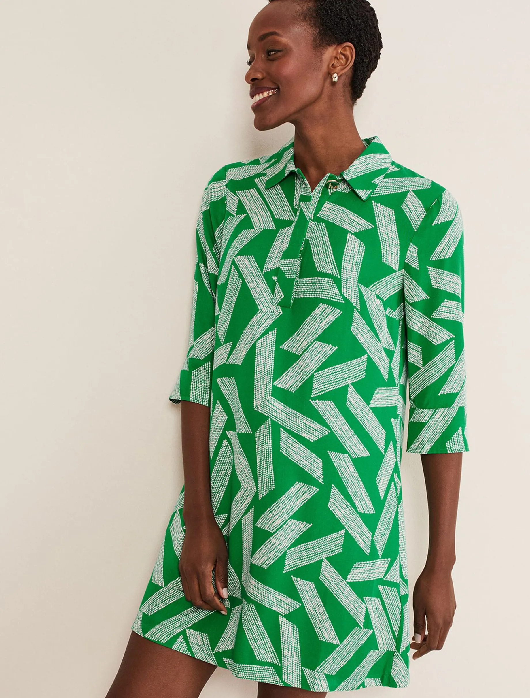 Penele Abstract Mini Dress