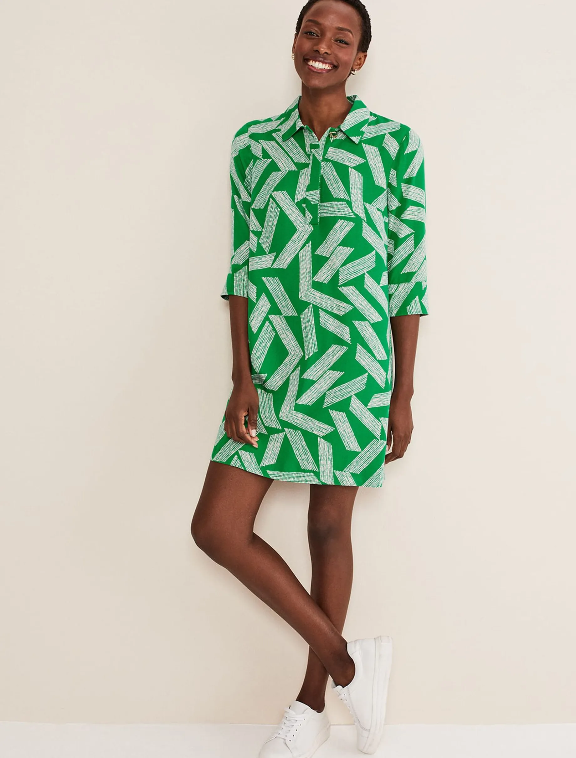 Penele Abstract Mini Dress