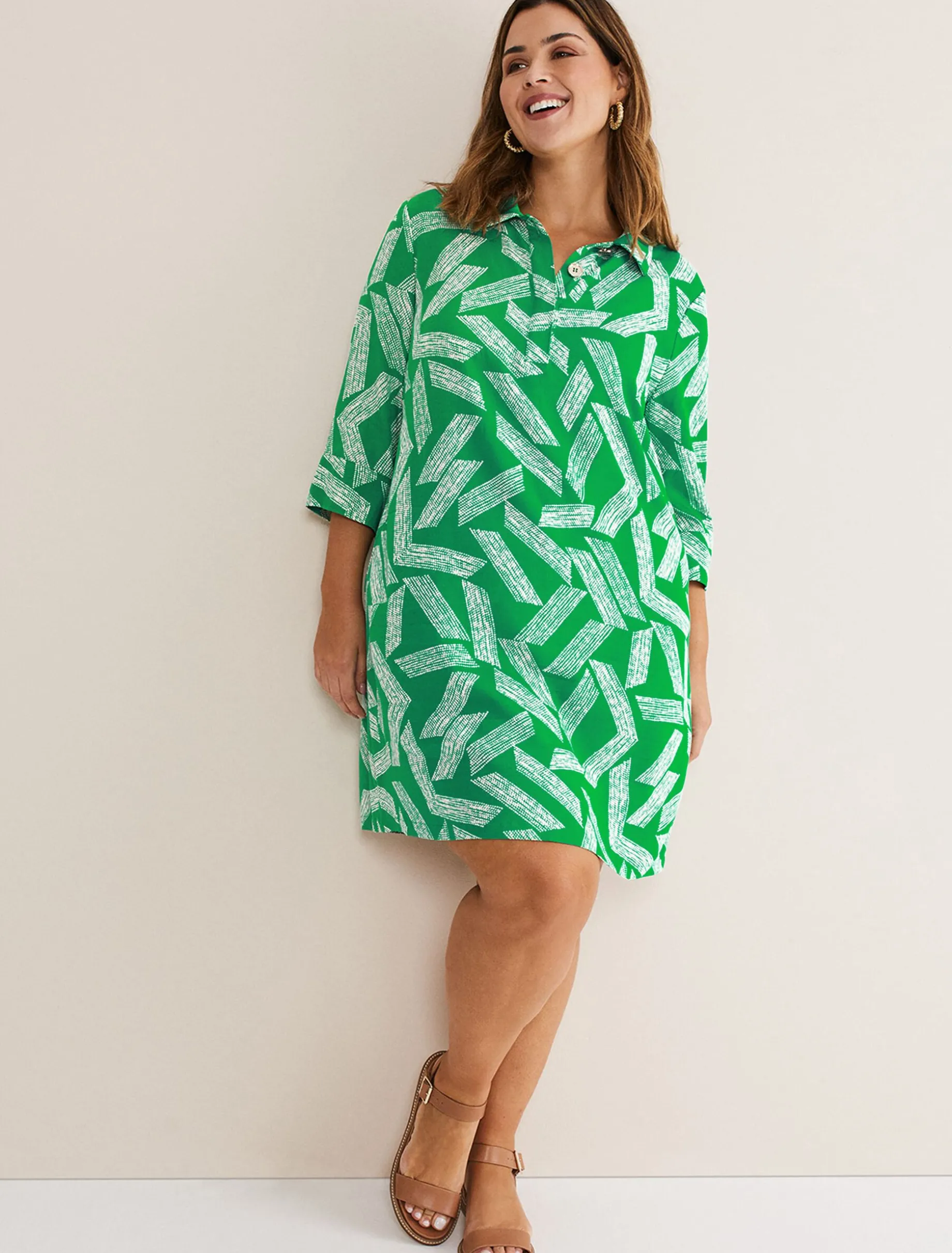 Penele Abstract Mini Dress