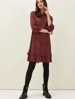 Penele Animal Print Dress
