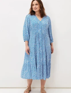 Penele Ditsy Print Maxi Dress