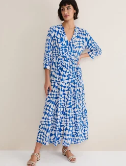 Penele Geo Midaxi Dress