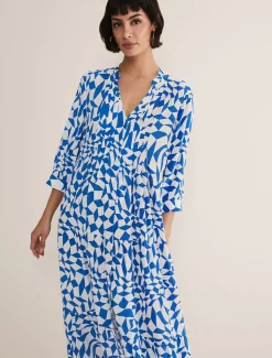 Penele Geo Midaxi Dress