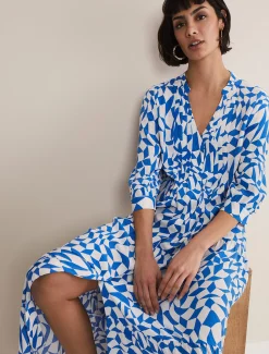 Penele Geo Midaxi Dress