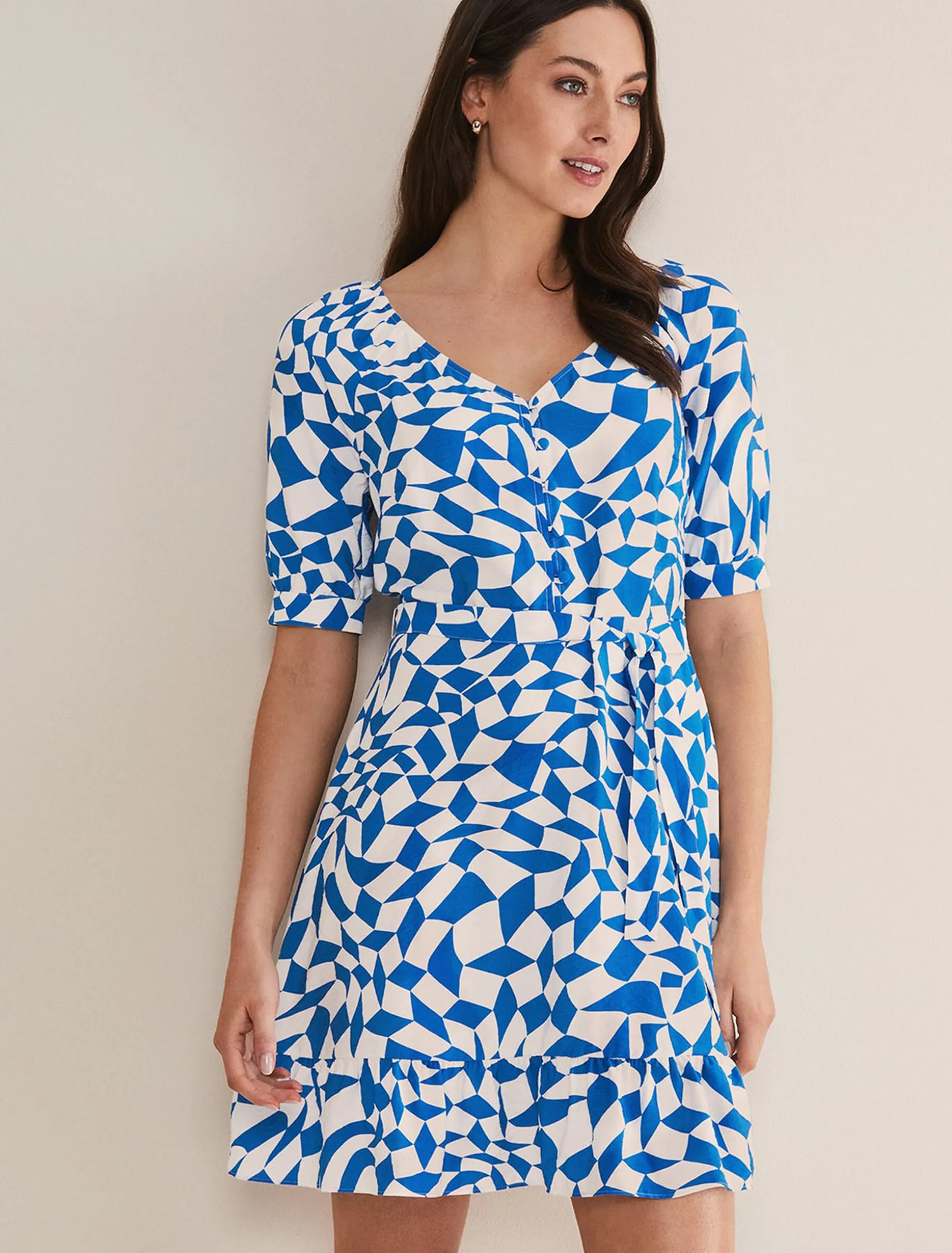 Penele Geo Swing Dress