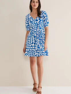 Penele Geo Swing Dress