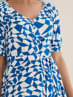 Penele Geo Swing Dress