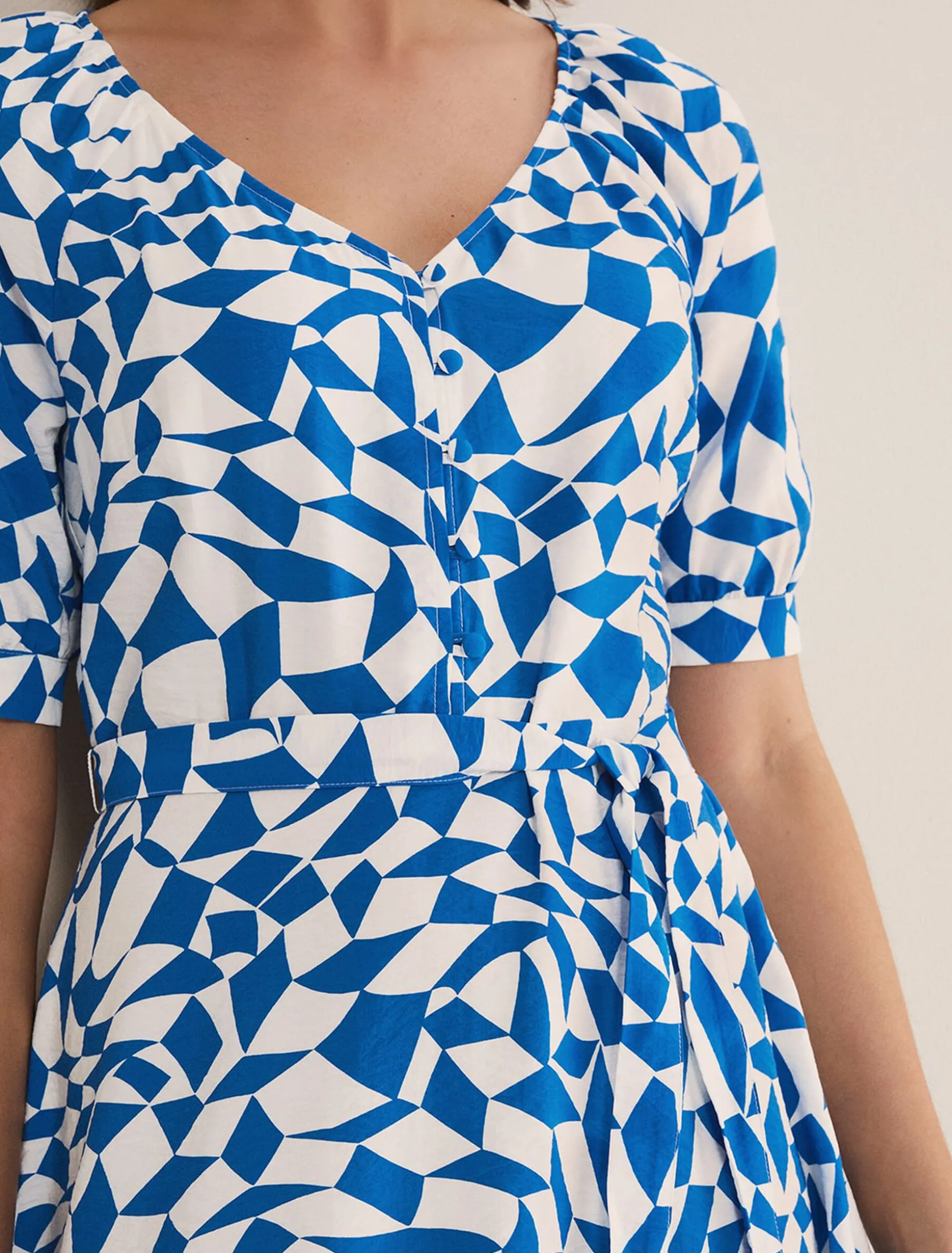 Penele Geo Swing Dress
