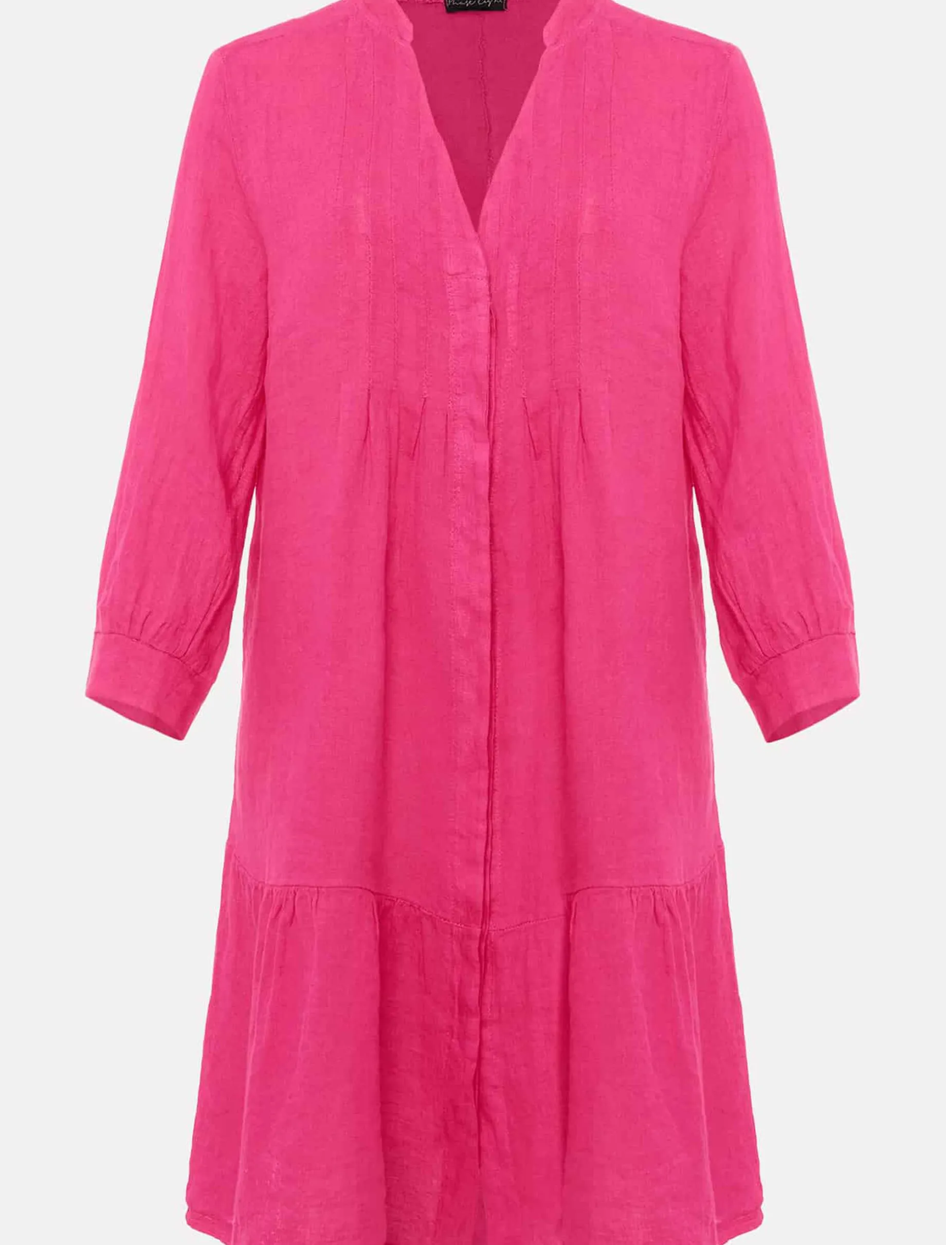 Penele Linen Swing Dress