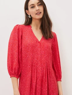 Penele Print Swing Dress