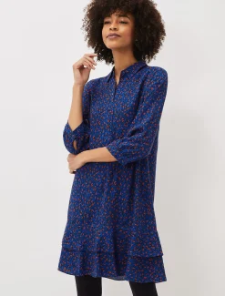 Penelope Animal Print Swing Dress