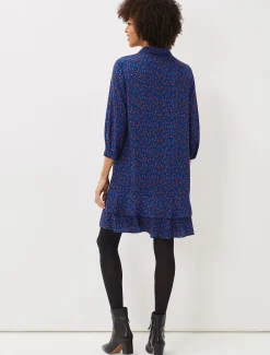 Penelope Animal Print Swing Dress