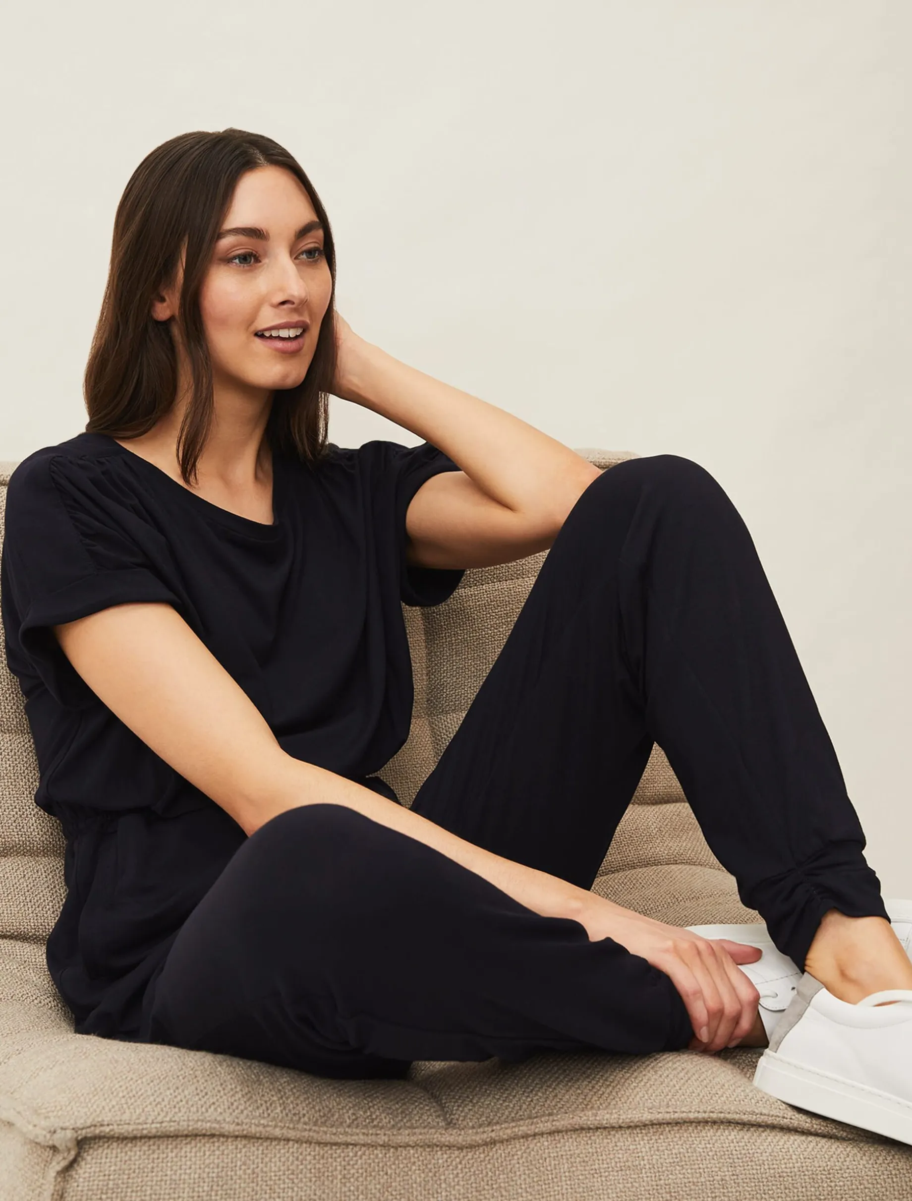 Perrie Soft Jersey Jumpsuit