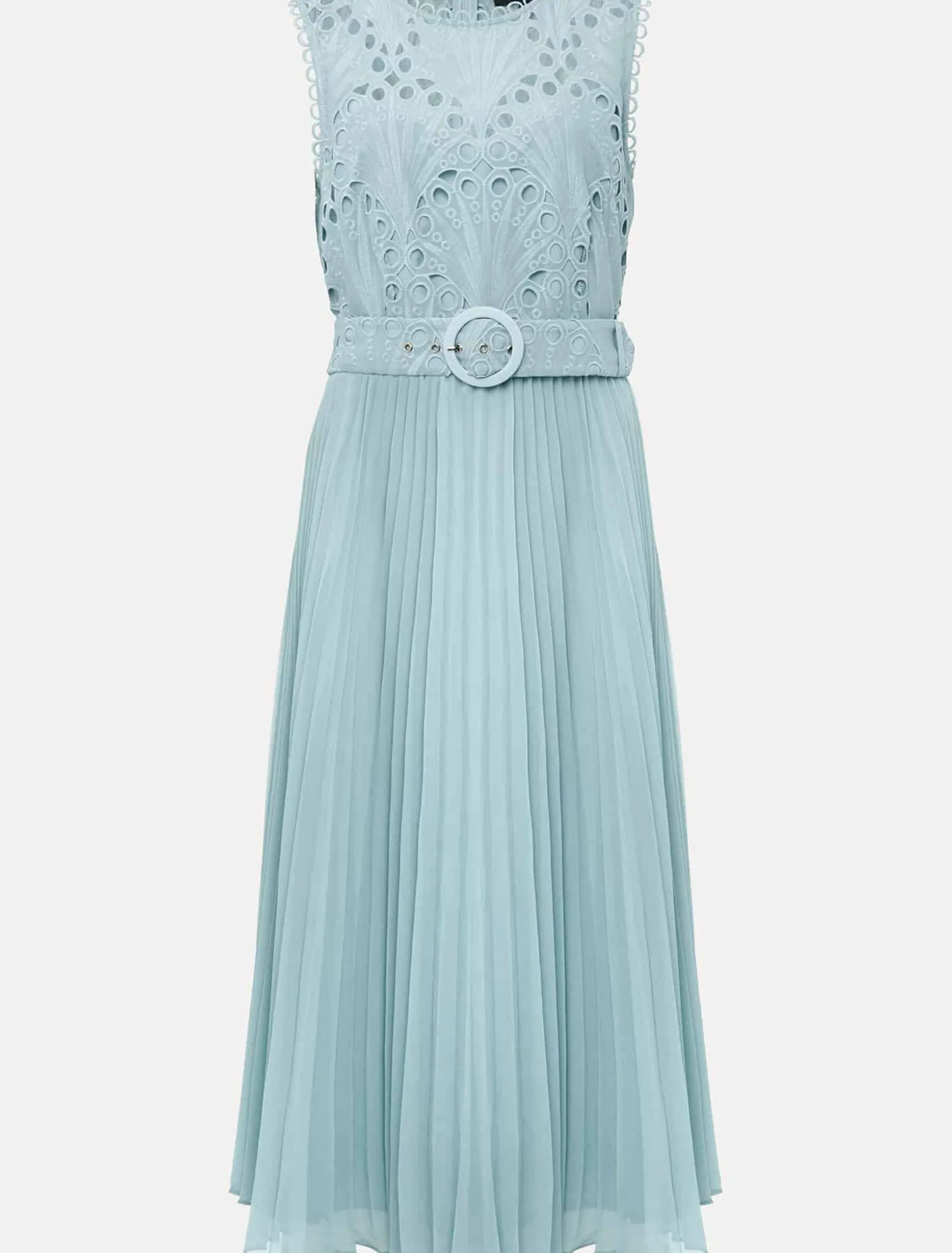 Petite Amora Lace Bodice Dress