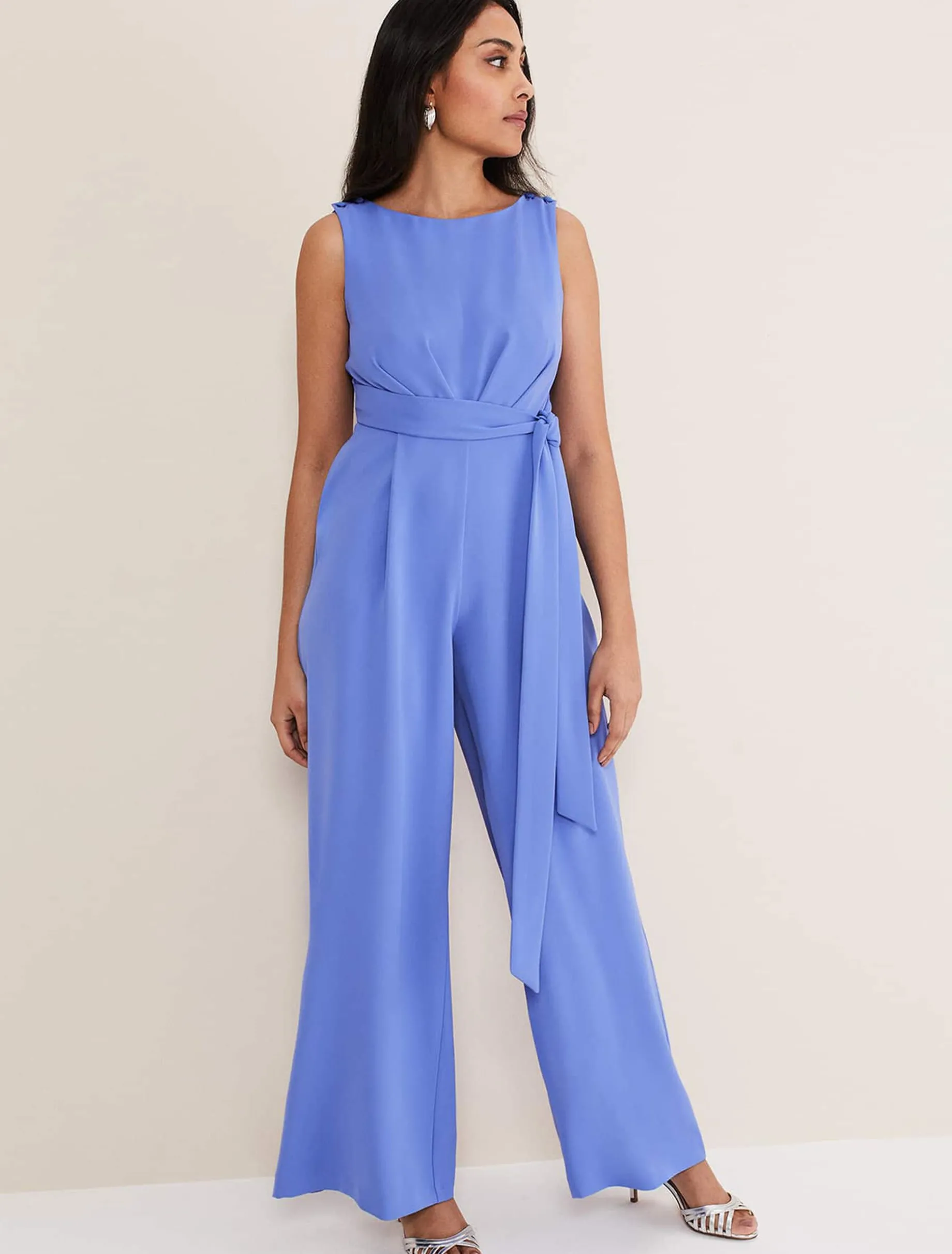 Petite Elaina Open Back Jumpsuit
