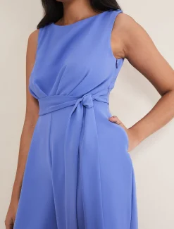 Petite Elaina Open Back Jumpsuit