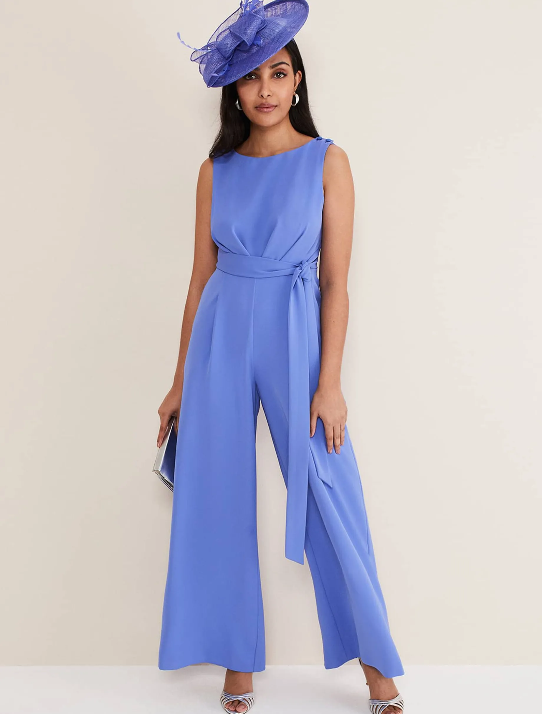 Petite Elaina Open Back Jumpsuit
