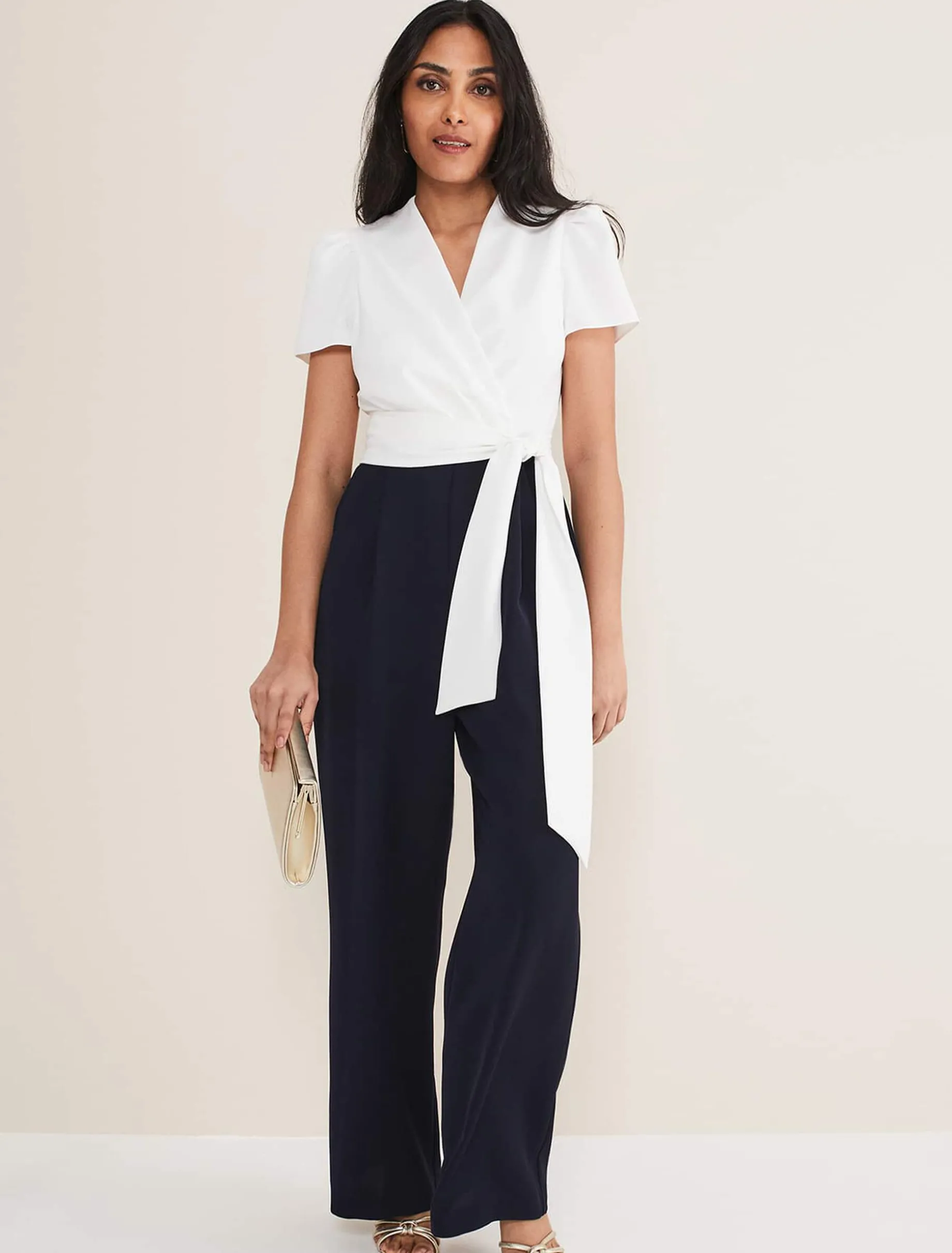 Petite Eloise Wide Leg Jumpsuit