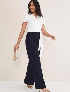 Petite Eloise Wide Leg Jumpsuit
