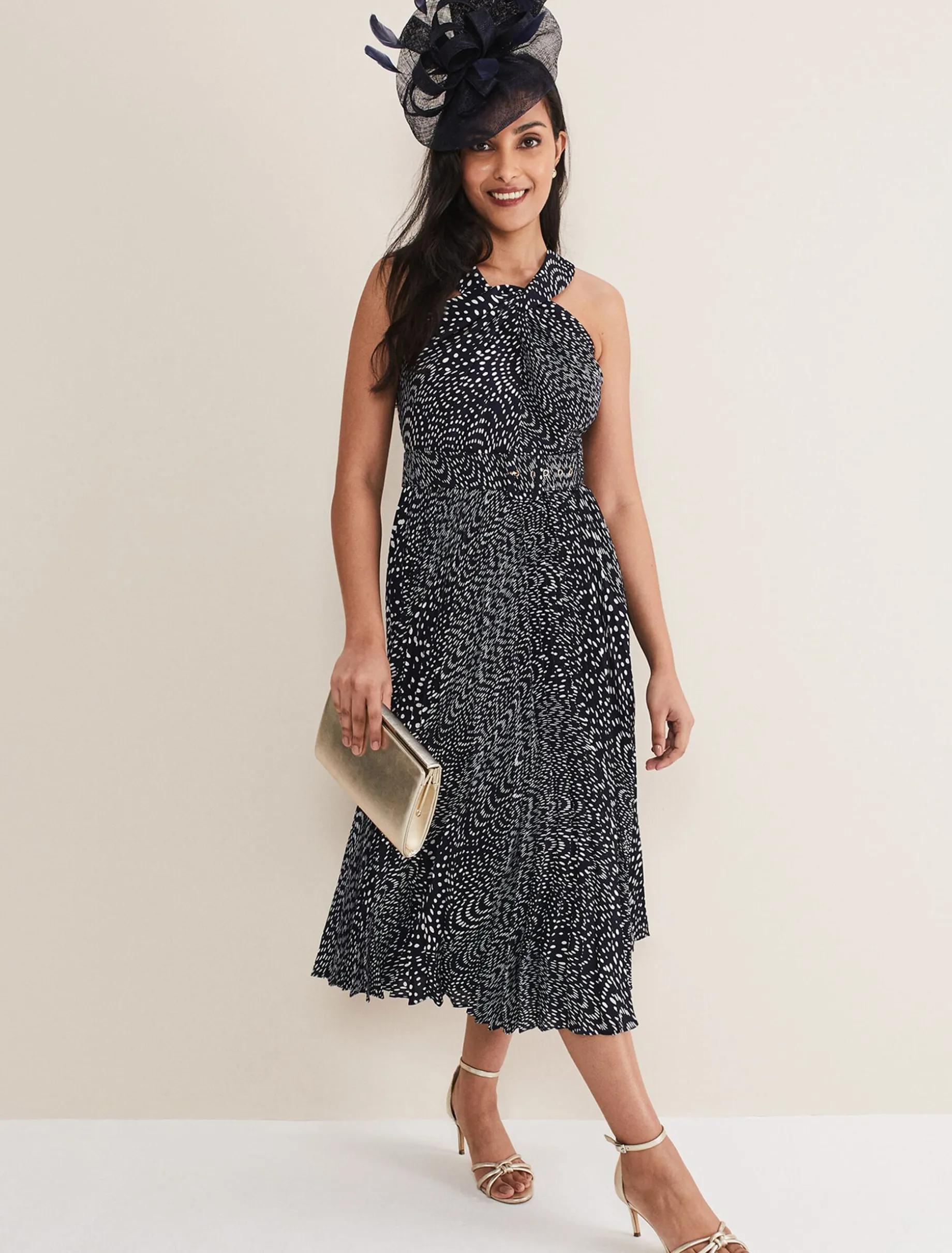 Petite Elsie Spot Dress