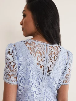 Petite Isabelle Lace Midi Dress