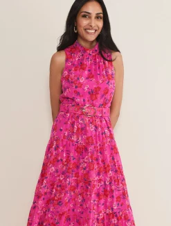 Petite Kara Tiered Floral Maxi Dress