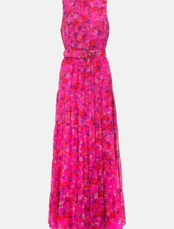Petite Kara Tiered Floral Maxi Dress