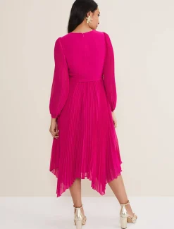 Petite Petra Pleat Dress