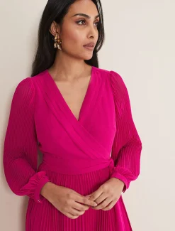 Petite Petra Pleat Dress