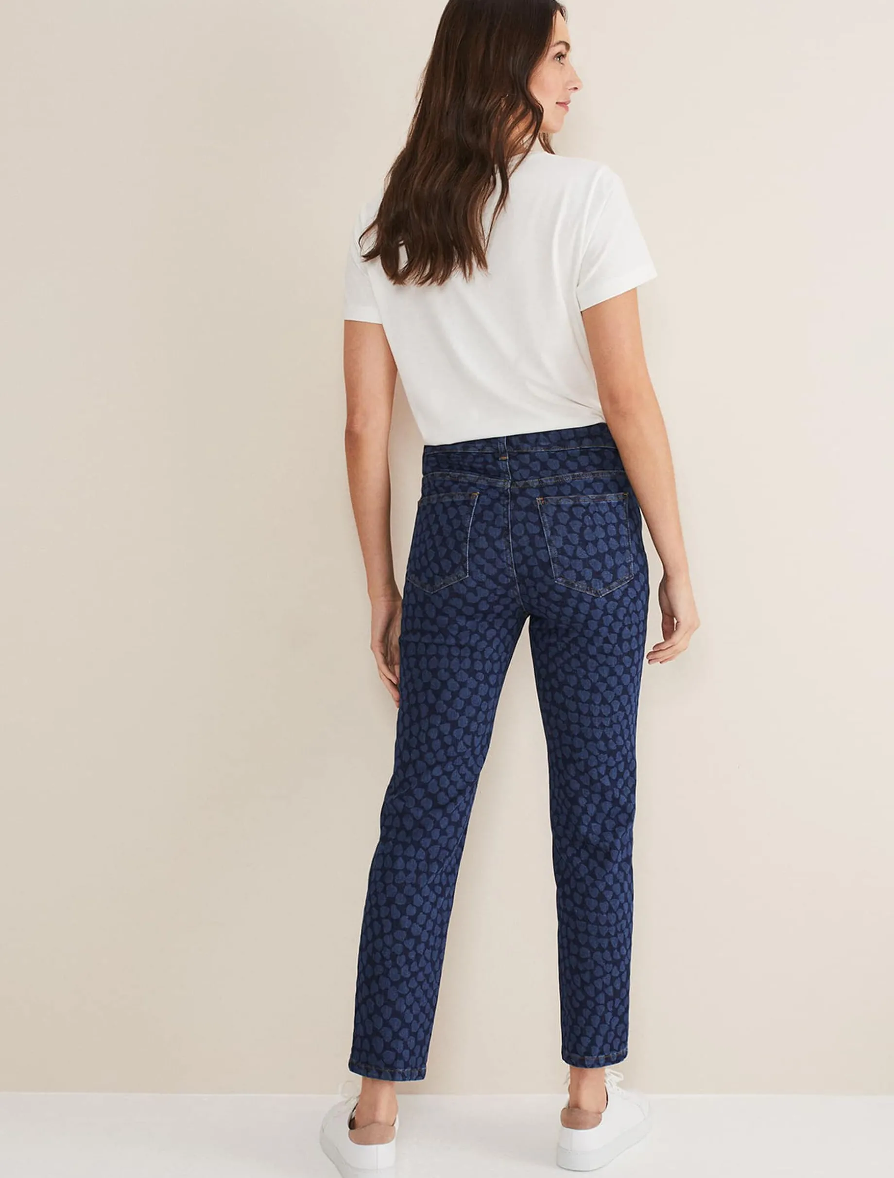 Petra Heart Straight Leg Jeans