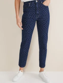 Petra Heart Straight Leg Jeans