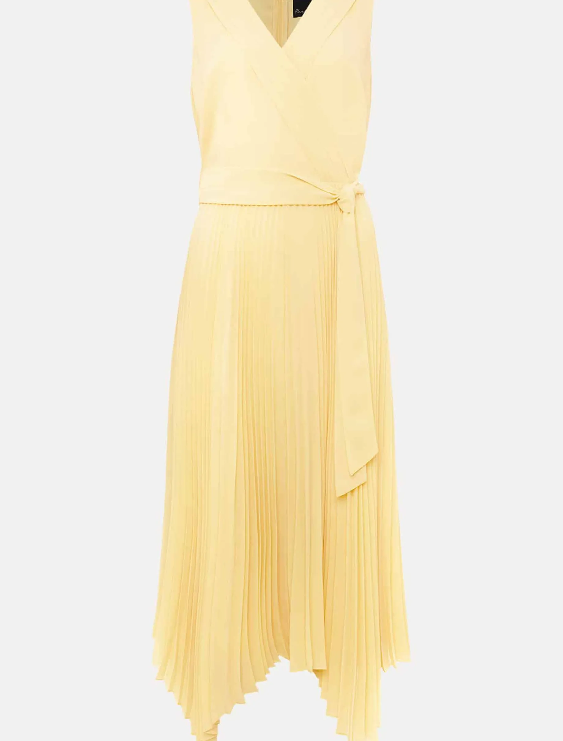 Petra Pleated Wrap Dress