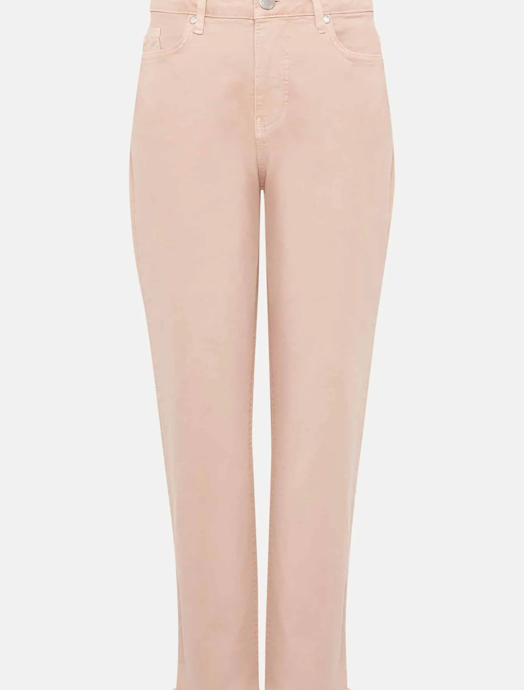 Petra Raw Hem Straight Leg Jean