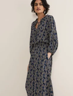 Phillipa Poppy Midi Dress