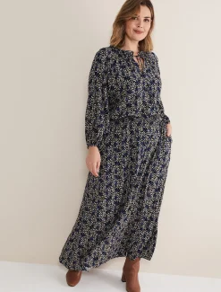 Phillipa Poppy Midi Dress