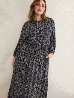 Phillipa Poppy Midi Dress
