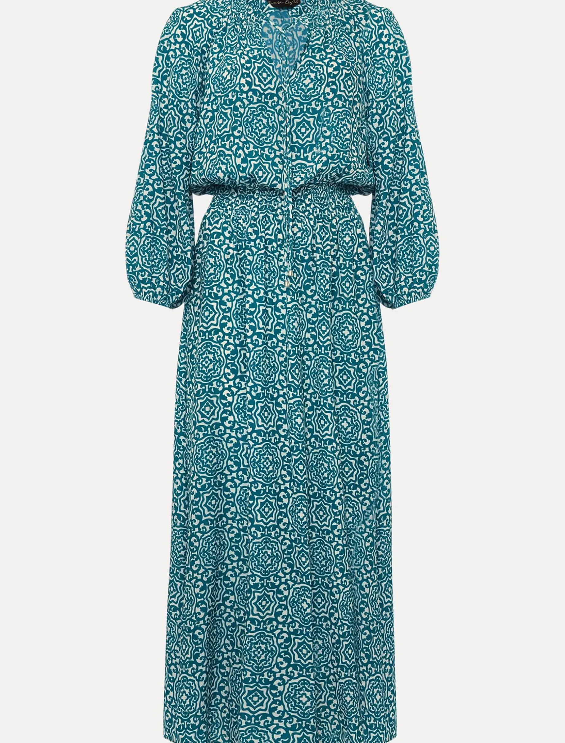 Phillipa Tile Print Midaxi Dress