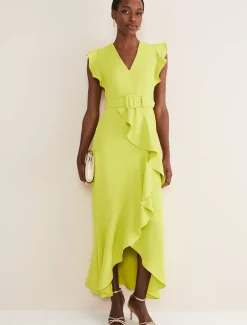 Phoebe Frill Maxi Dress