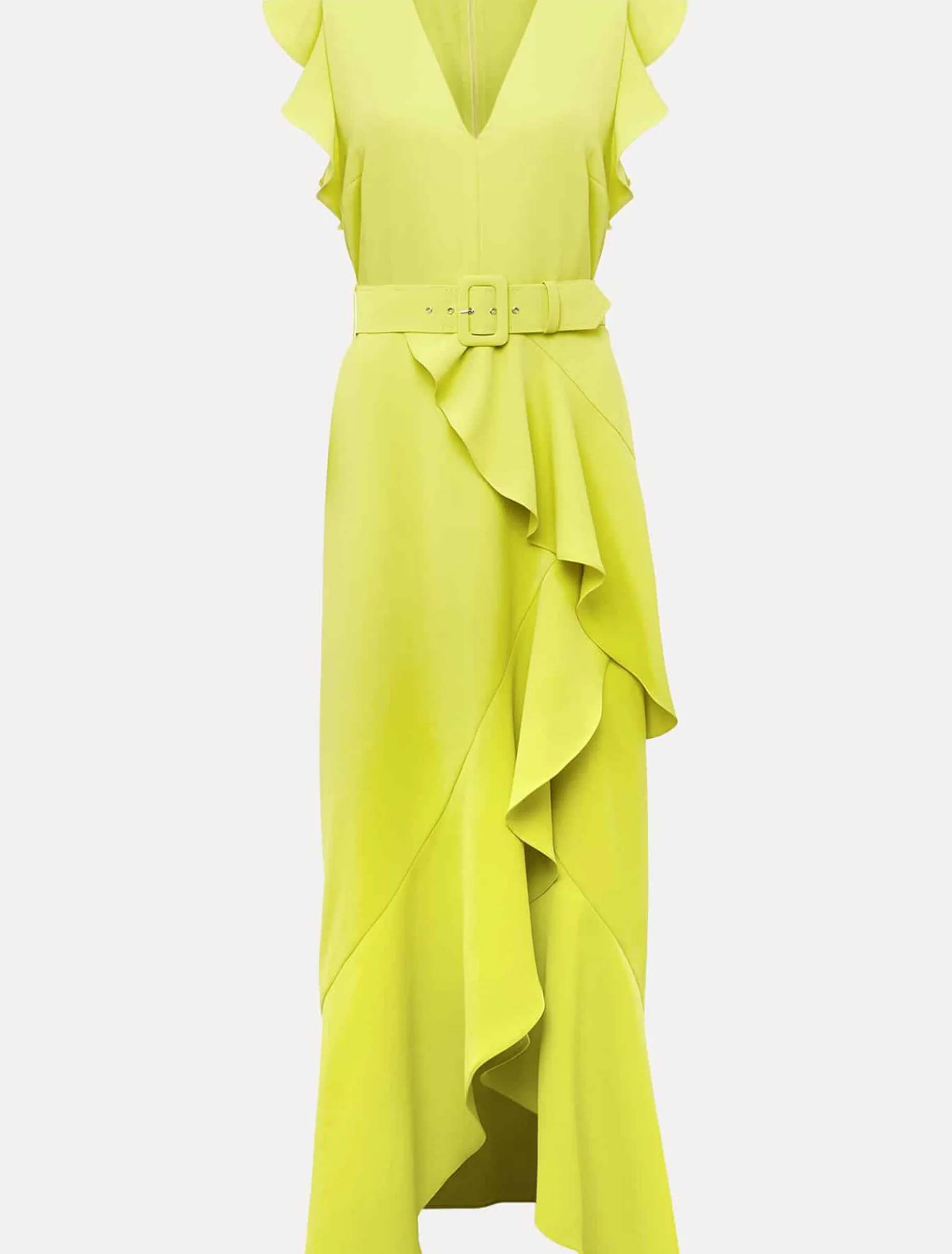 Phoebe Frill Maxi Dress