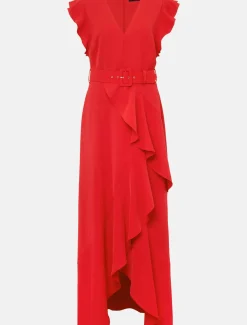 Phoebe Frill Maxi Dress