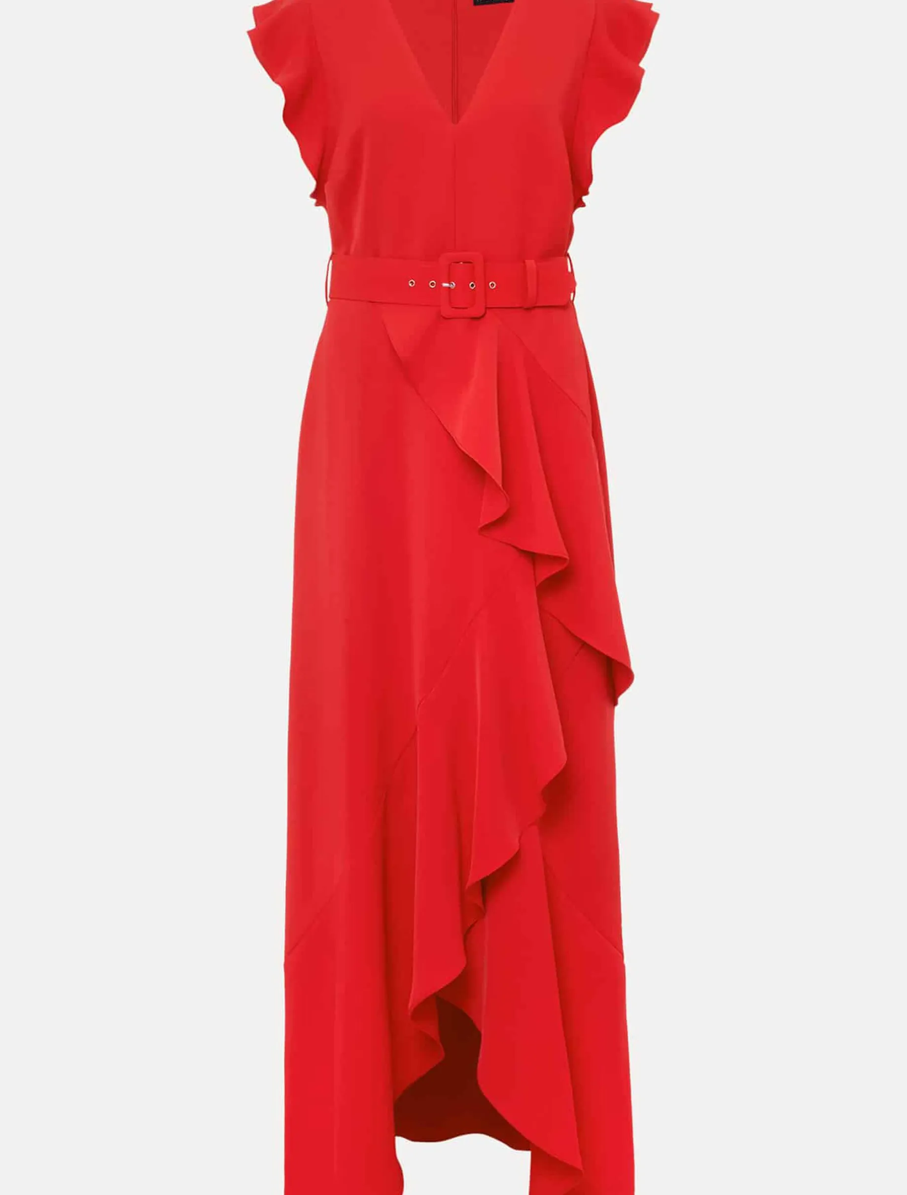 Phoebe Frill Maxi Dress
