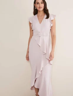 Phoebe Frill Maxi Dress