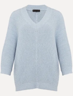 Pia V-Neck Ribbed Jumper