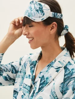 Piera Palm Print Pyjama Set