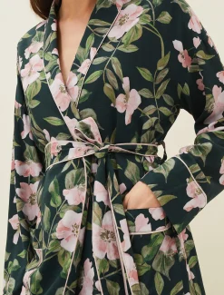 Pina Floral Print Robe