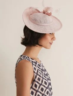 Pink Disc Fascinator