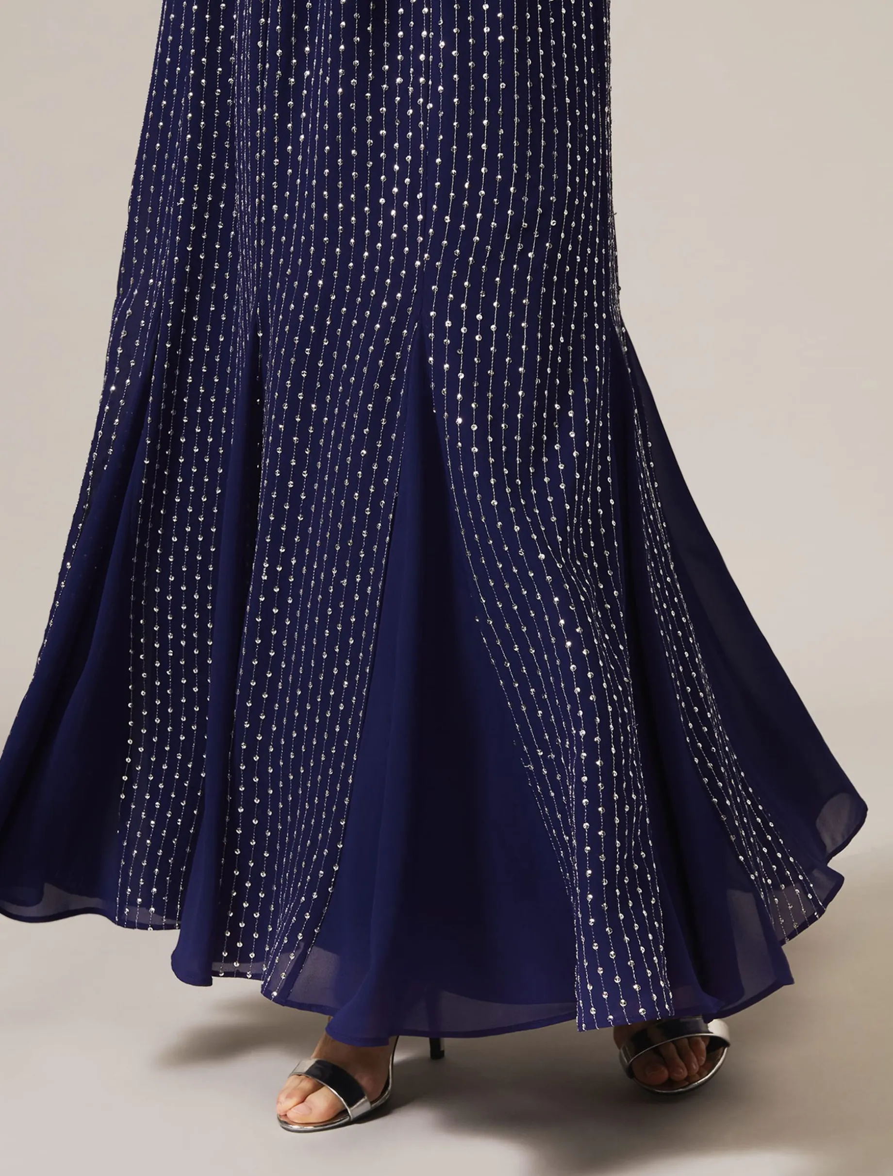 Pippa Embellished Blouson Dress