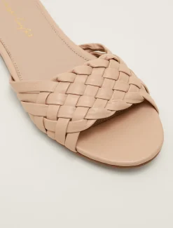 Plaited Flat Sandal