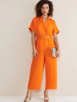 Pria Linen Jumpsuit