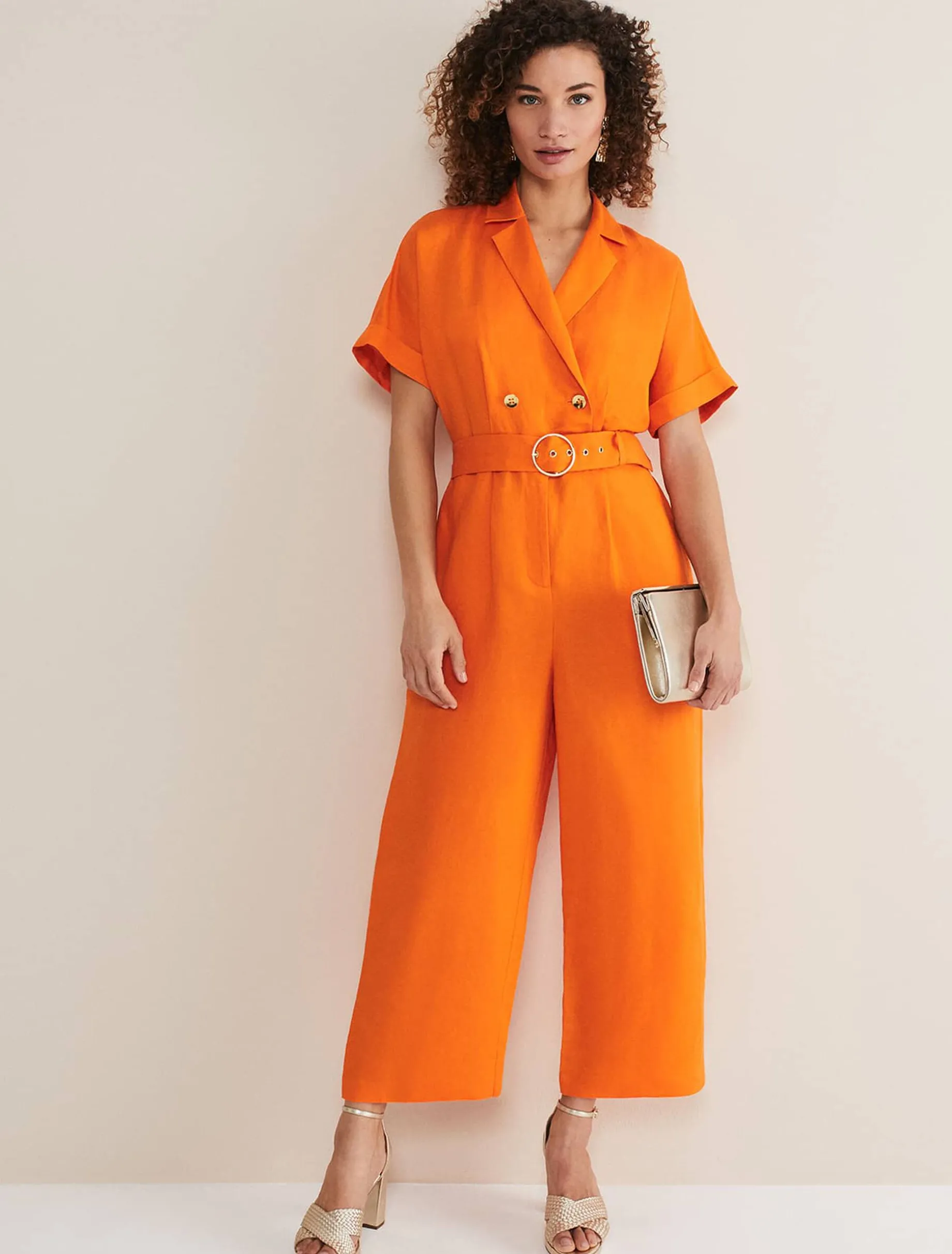 Pria Linen Jumpsuit